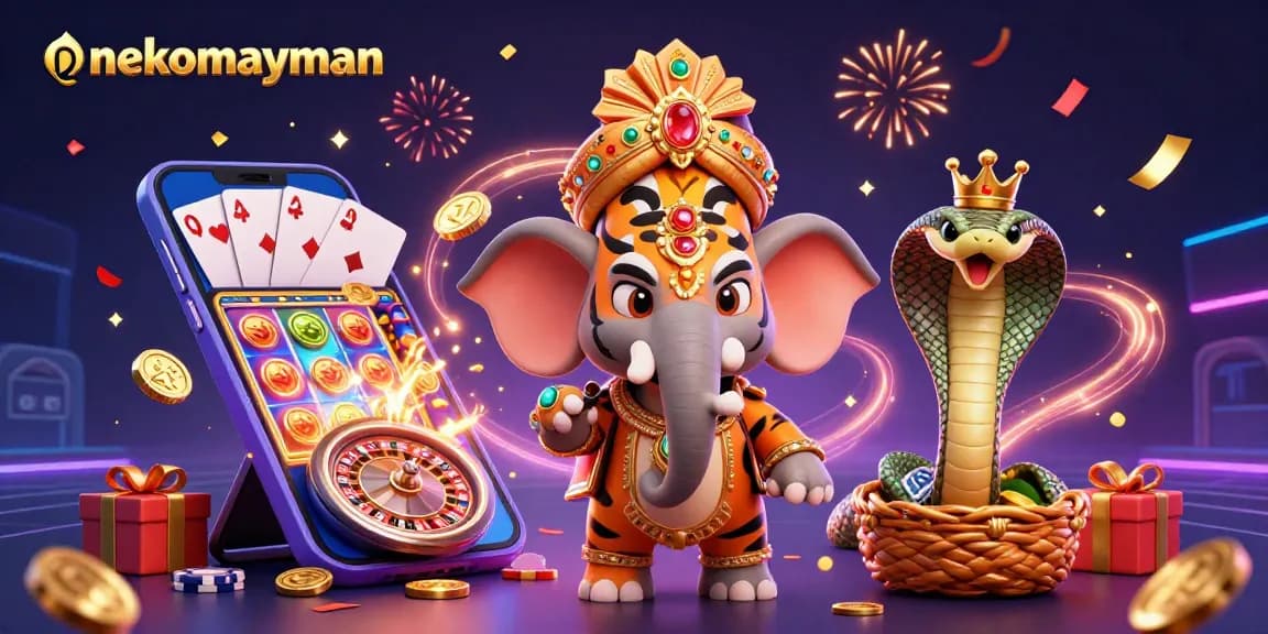 Win big playing games with nekomayman, featuring vibrant graphics and enticing rewards.