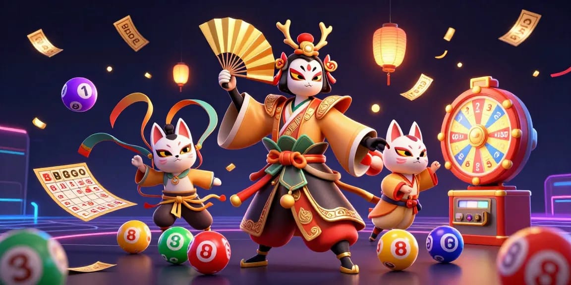 Toto767 menawarkan permainan togel online interaktif dengan warna-warni bola lotere dan suasana yang menggembirakan.