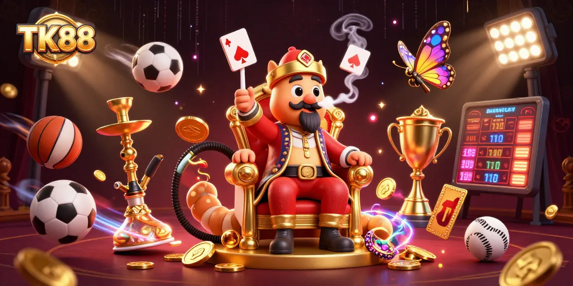 Experience luck and excitement with TK88's vibrant casino gameplay and thrilling sports action.