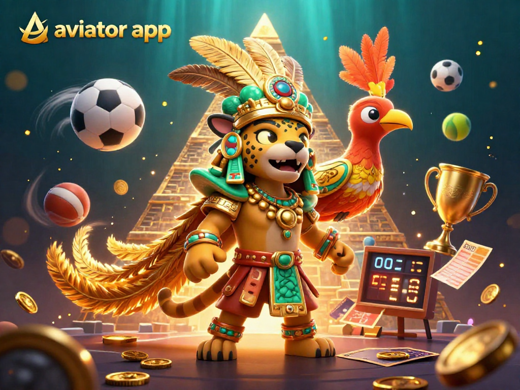 Play the aviator app with excitement in a vibrant casino scene featuring dynamic game elements.
