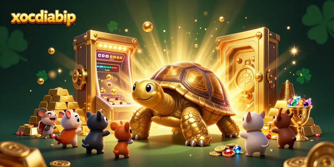 Engage with the vibrant casino world of xocdiabip through a thrilling illustration featuring a golden tortoise pinball machine.