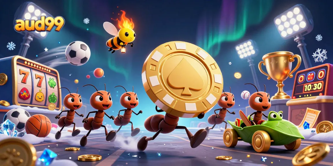 Catch the excitement of aud99 at our cartoon casino heist with dynamic action and vibrant game elements!