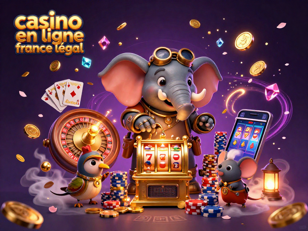 Profitez de jeux captivants sur un casino en ligne France légal avec des machines et des paris animés.