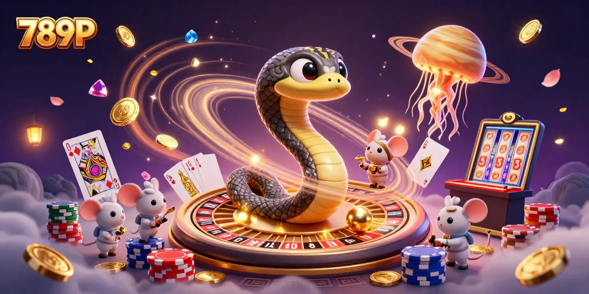 Join the thrilling gambling adventure at 789P with vibrant cosmic casino elements and engaging gameplay!