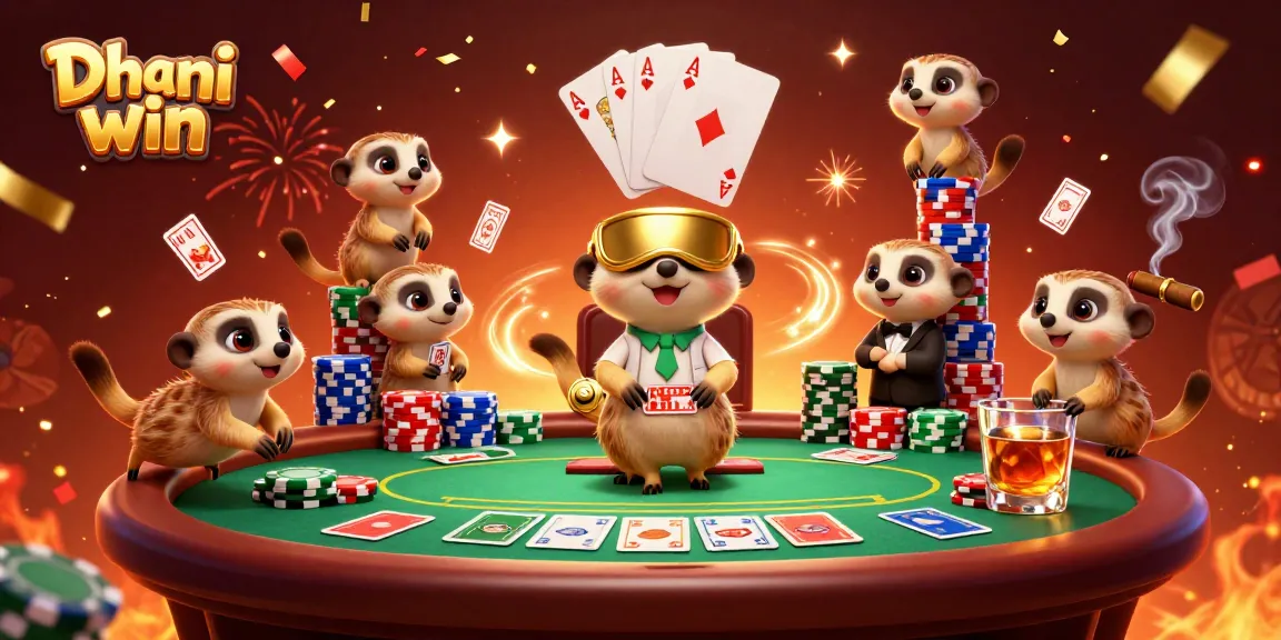 Dhani win welcomes players to an exciting casino experience with meerkats running games and festive elements.