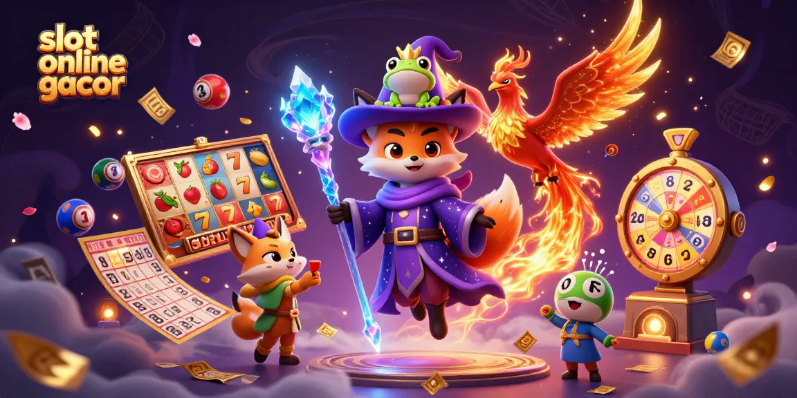 Menangkan jackpot di slot online gacor dengan penyihir dan phoenix yang beraksi.