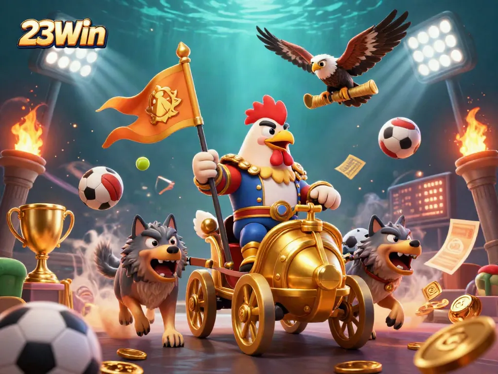 Engage in thrilling gameplay at 23Win with immersive sports betting and dynamic 3D visuals.