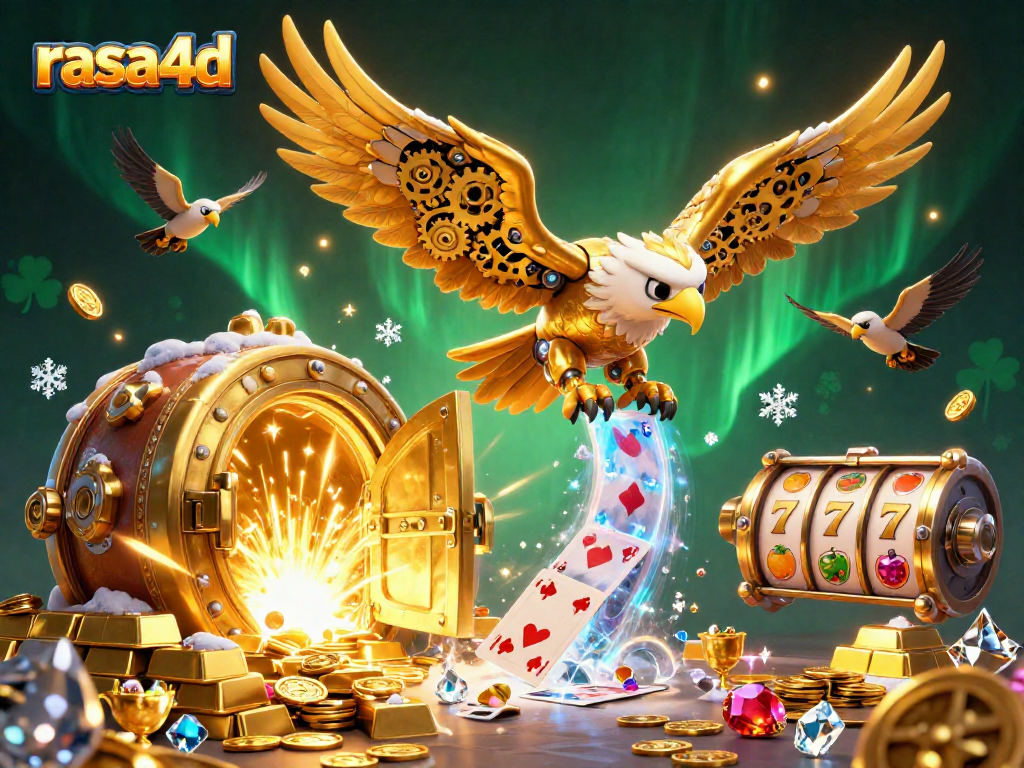 Rasa4d menawarkan peluang emas dengan burung elang cybernetic dan banyak harta karun di kasino