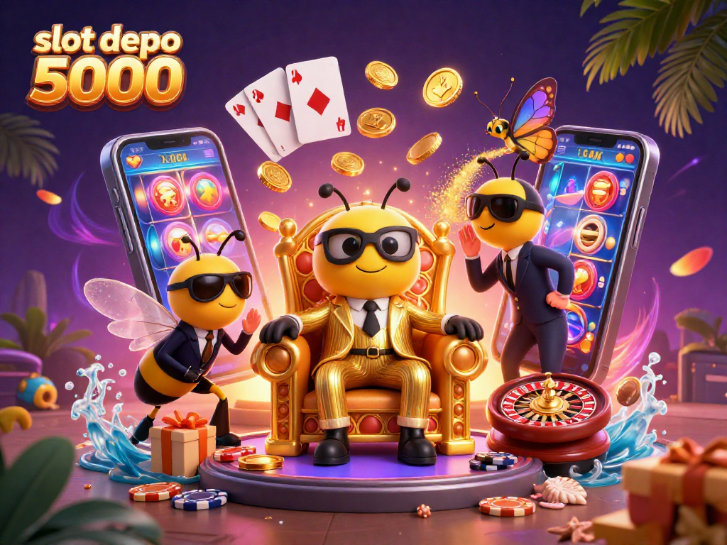 Spin to win with slot depo 5000 at an exciting online casino filled with bonuses and vibrant graphics.