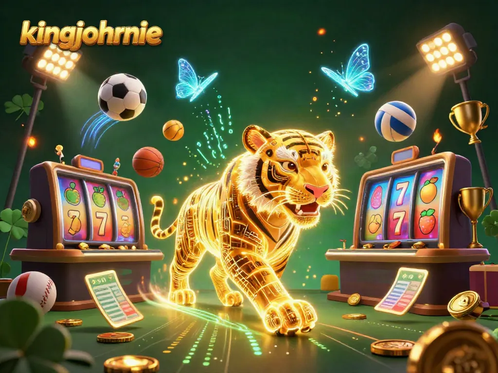 Experience the thrilling atmosphere of kingjohnnie casino with dynamic 3D elements and vibrant visuals.