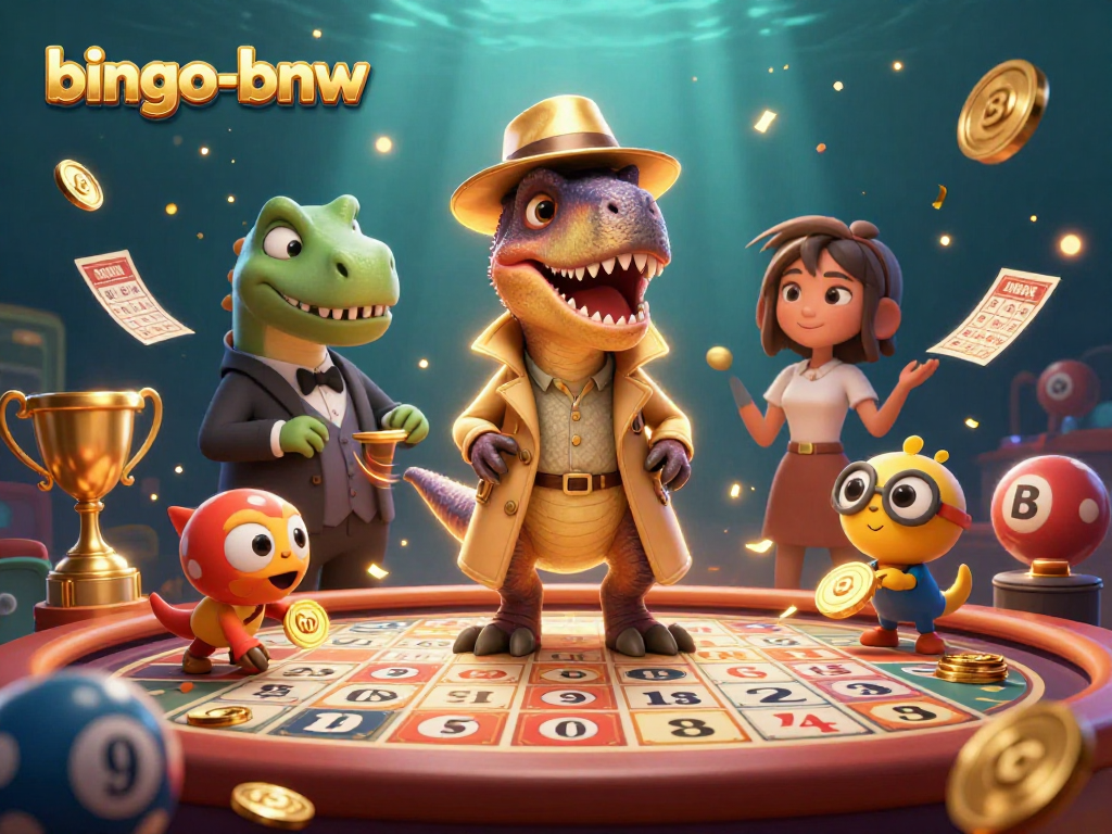 Bingo-bnw players enjoying fast-paced gameplay with themed characters and vibrant elements surrounding them.