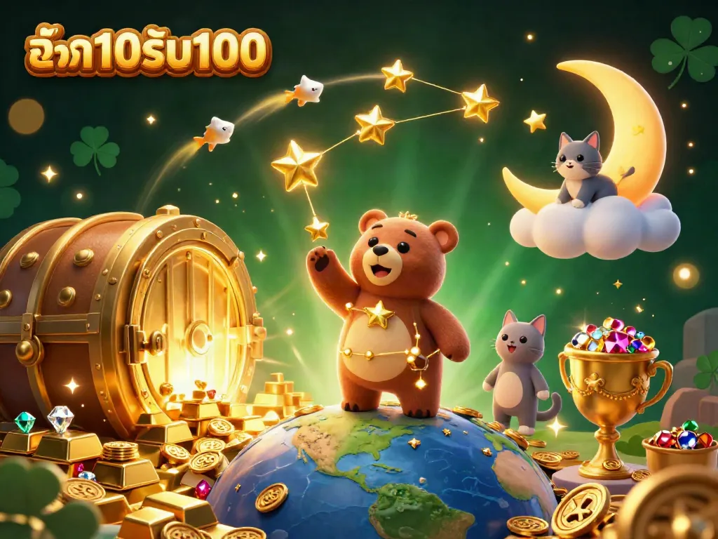 โปรโมชั่นฝาก10รับ100 สนุกได้ทันทีและเบิกเงินได้จริง ทำกำไรจากคาสิโนออนไลน์