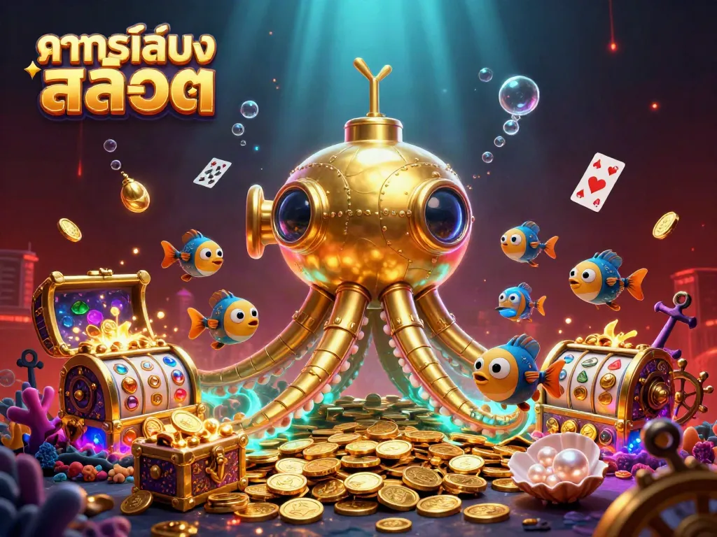 ทดลองเล่นสล็อตในเกมด้วยกราฟิกเอฟเฟกต์ 3D ที่น่าตื่นตาตื่นใจ