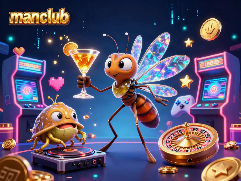 manclub invites players to enjoy thrilling casino experiences with vibrant arcade elements.