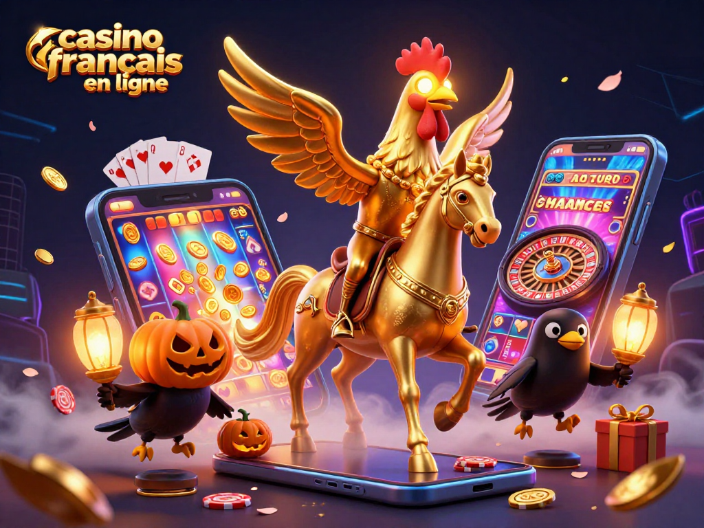 Jouez au casino français en ligne avec des personnages animés dans un univers fascinant rempli de jeux et de trésors.