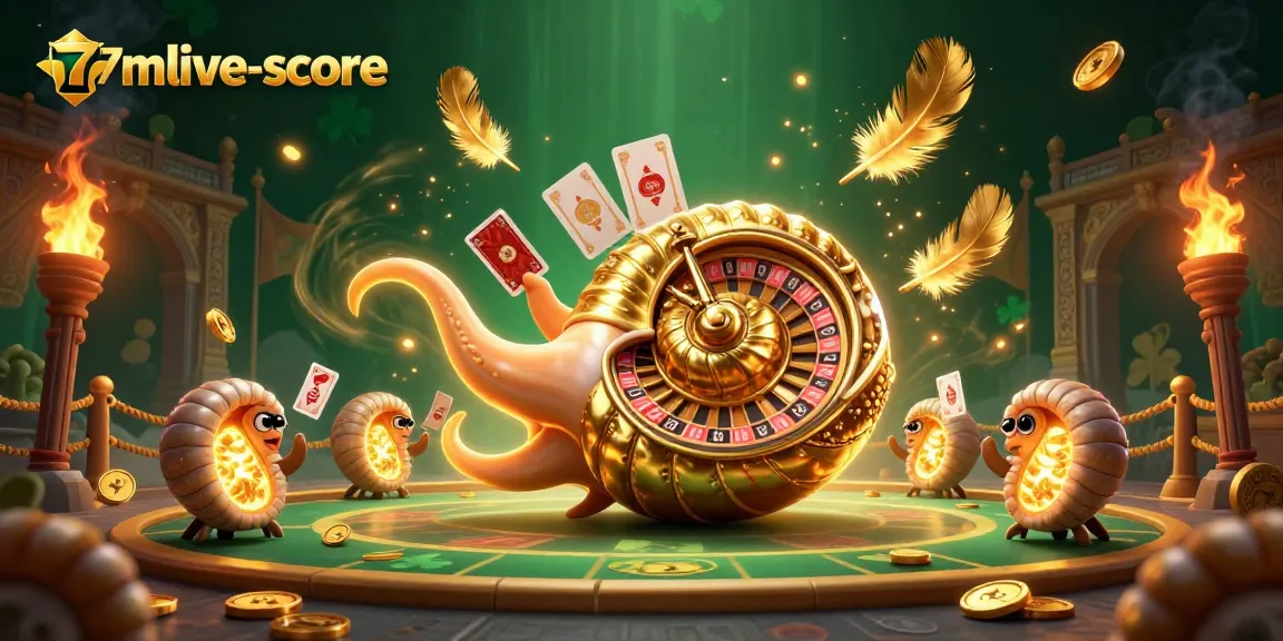 Experience the thrill of betting with 7mlive-score featuring a dynamic casino scene.