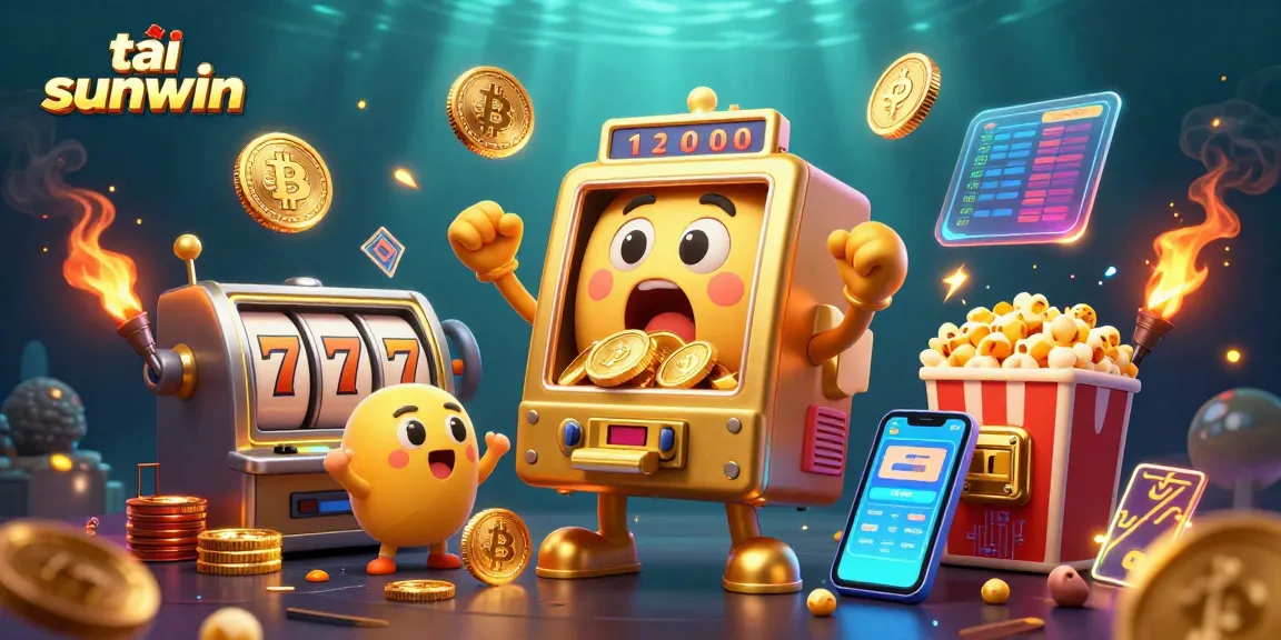 Tải sunwin and experience the ultimate jackpot excitement with our engaging slot machine scene.