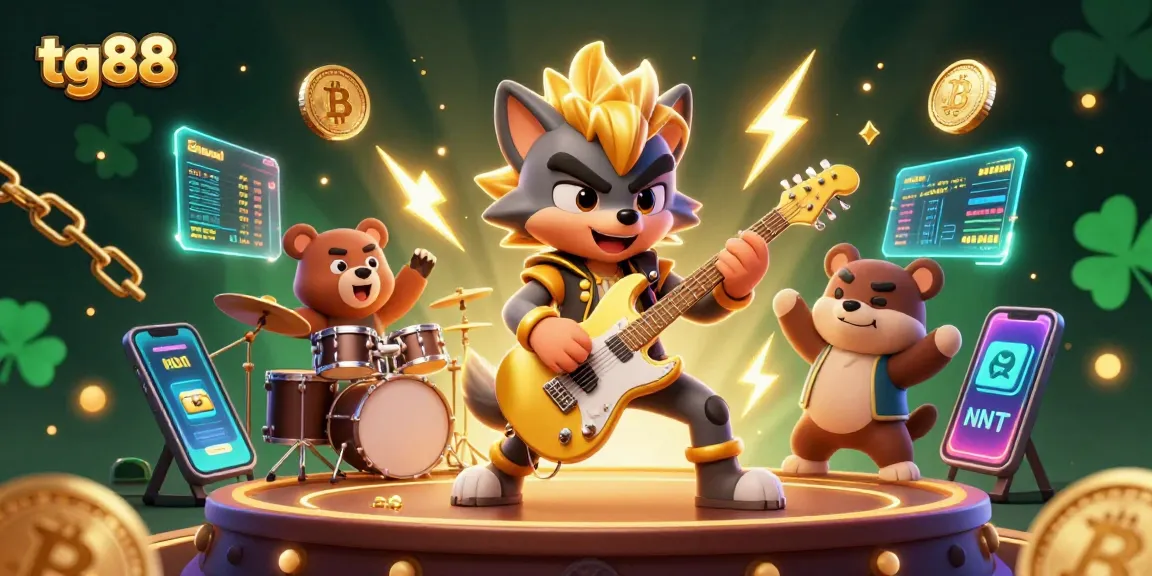 Engage with tg88 casino by winning big at this electrifying gaming illustration.