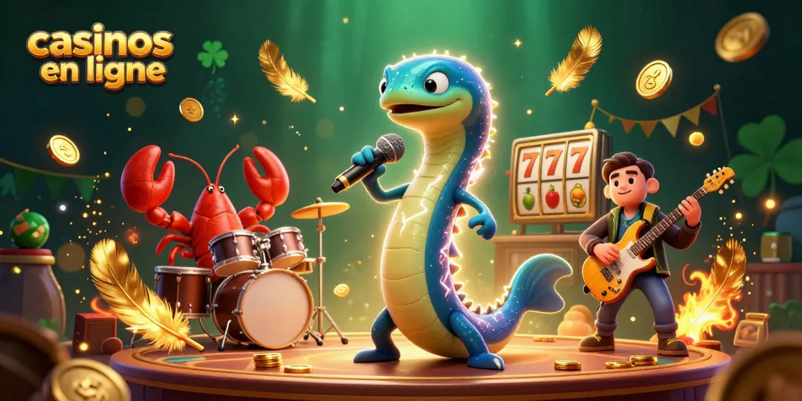 Profitez des casinos en ligne avec un concert aquatique animé déguisé !