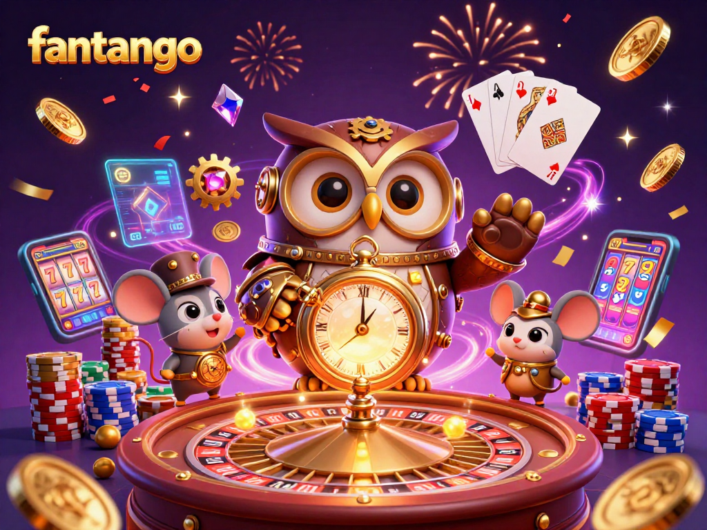 Experience the thrill of fantango with magical owls, casino elements, and vibrant gameplay.