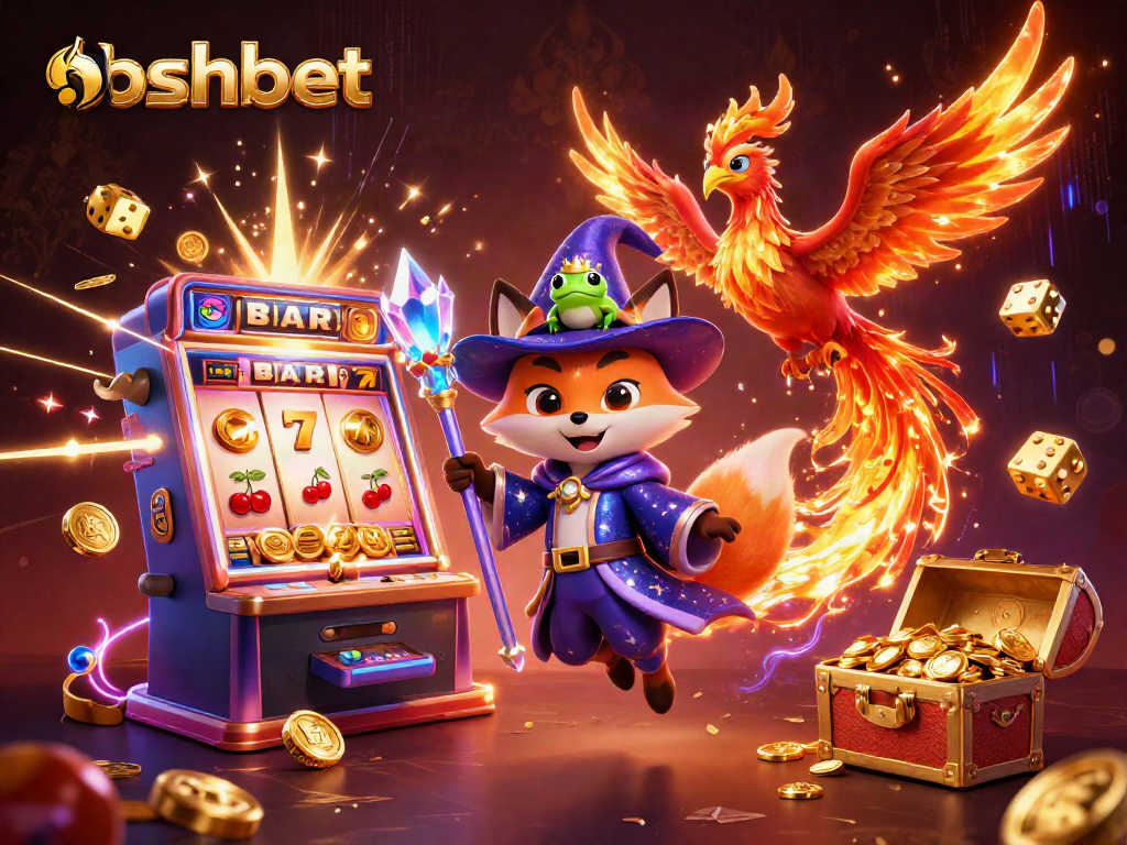 bshbet invites players to experience thrilling slot action with enchanting characters and vibrant casino elements.