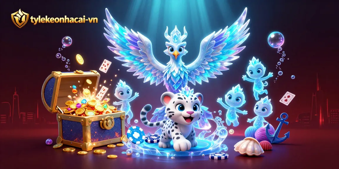 Experience thrilling gameplay with tylekeonhacai-vn, showcasing vibrant casino elements and characters.