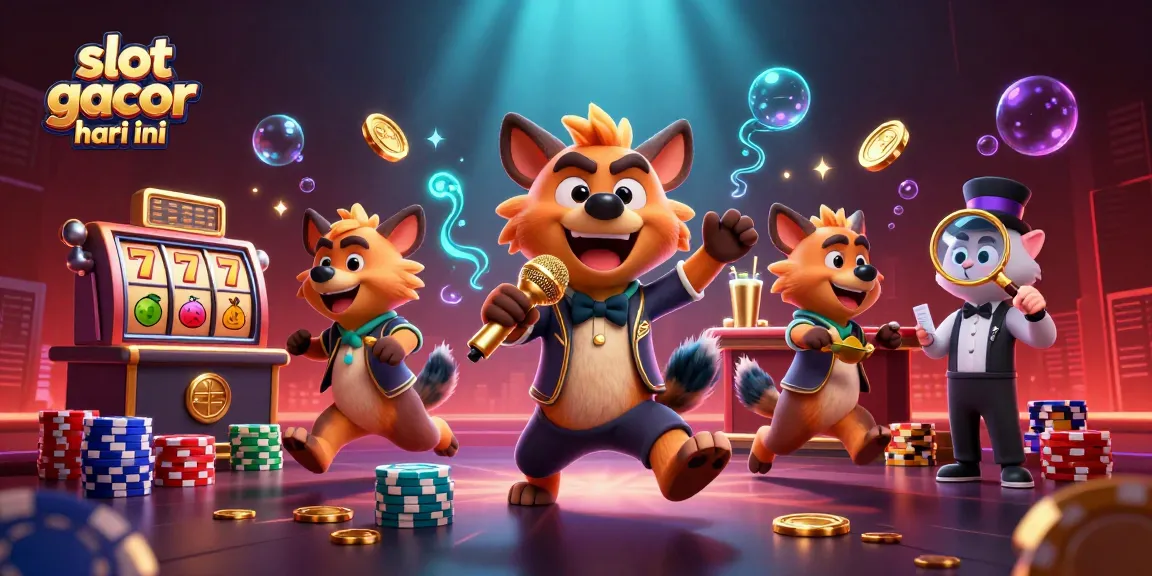 Engage in thrilling action with slot gacor hari ini featuring hilarious hyena comedians.